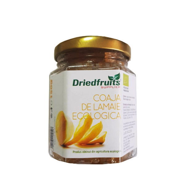 Coaja lamaie confiata BIO Driedfruits – 150 g Dried Fruits Produse Naturale pentru Patiserii, Cofetarii & Brutarii